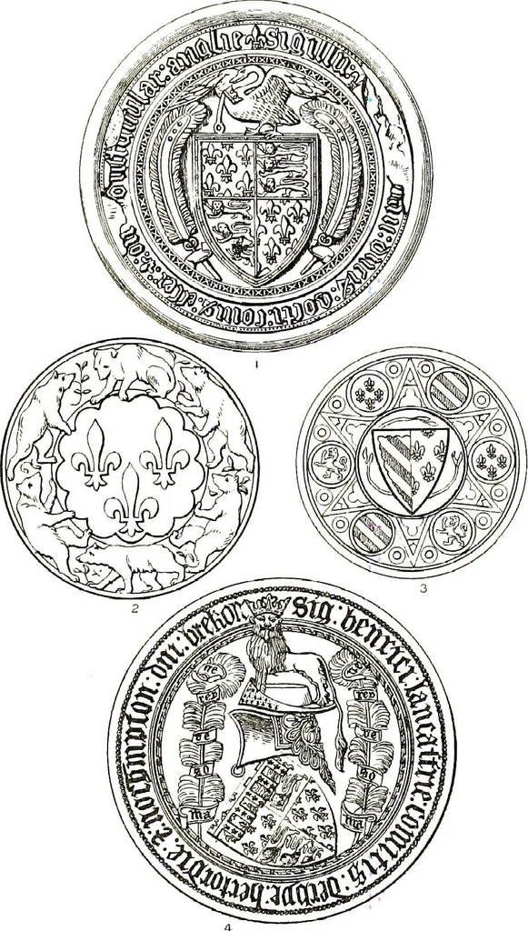 An illustration from A treatise on heraldry, British and foreign : with English and French glossaries, 1892, leaf 35