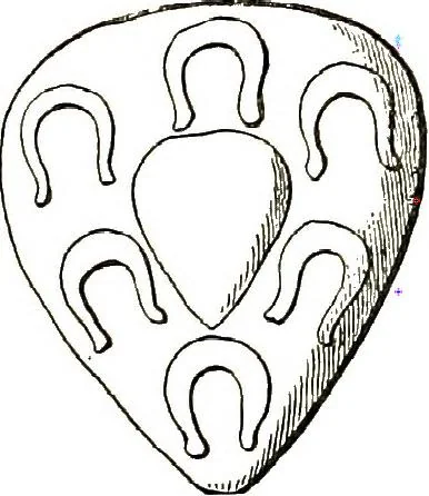 An illustration from A treatise on heraldry, British and foreign : with English and French glossaries, 1892, leaf 80
