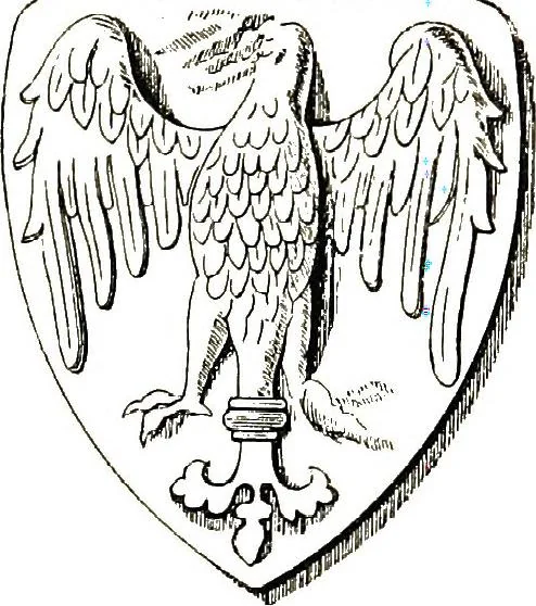 An illustration from A treatise on heraldry, British and foreign : with English and French glossaries, 1892, leaf 355