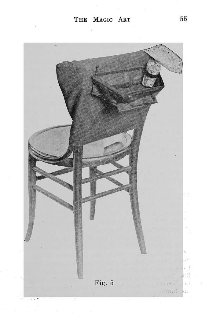 An illustration from The magic art, 1920, leaf 58