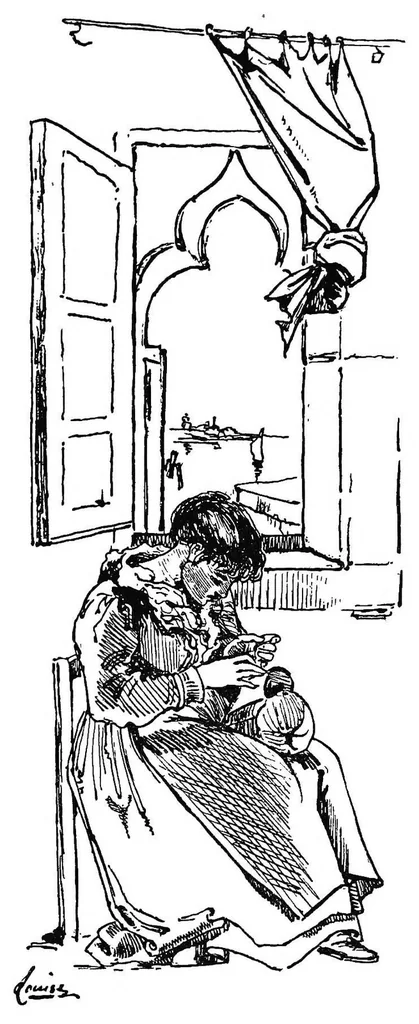 An illustration from A guide to old and new lace in Italy : exhibited at Chicago in 1893, 1893, leaf 172