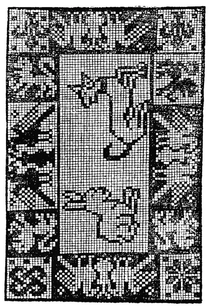 An illustration from A guide to old and new lace in Italy : exhibited at Chicago in 1893, 1893, leaf 23
