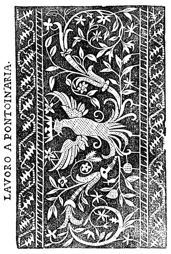 An illustration from A guide to old and new lace in Italy : exhibited at Chicago in 1893, 1893, leaf 30