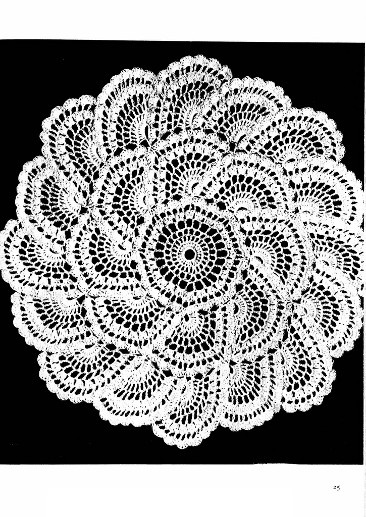 An illustration from Lace-making with crochet hook and knitting needles, 1900, leaf 28