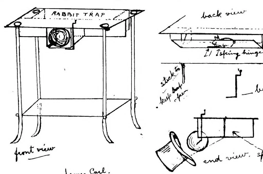 An illustration from Practical conjuring, 1911, leaf 23