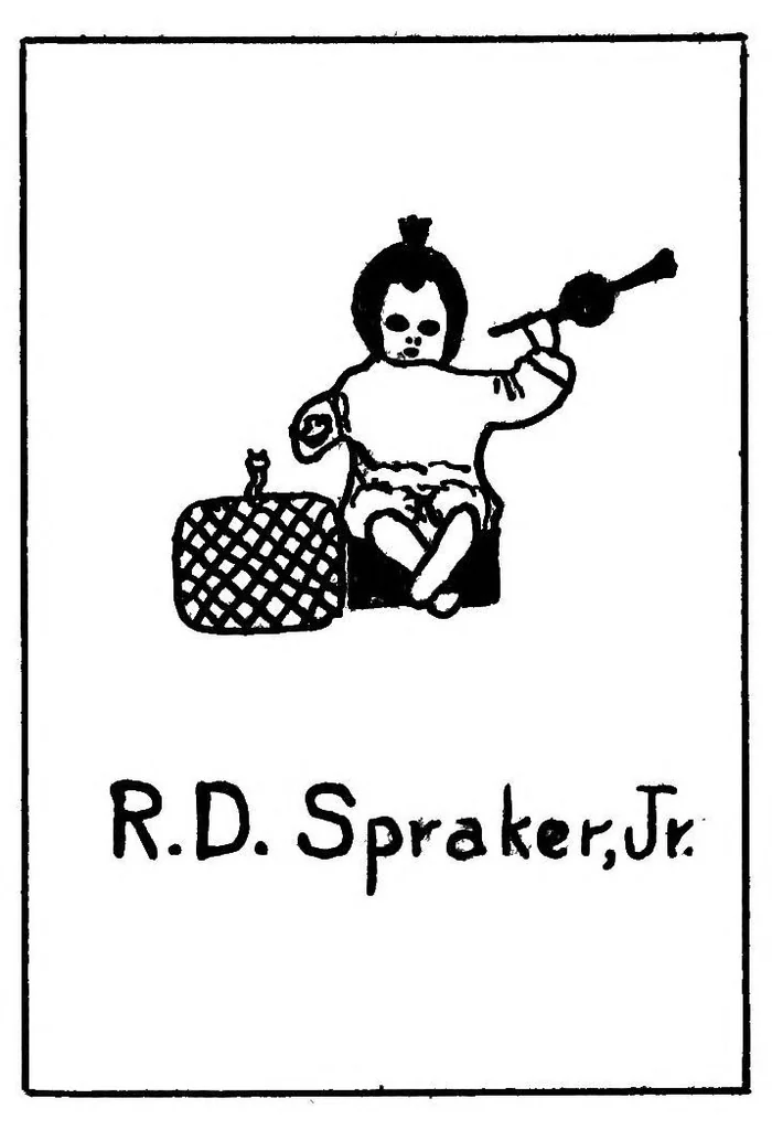 An illustration from The burglar, 1921, leaf 3