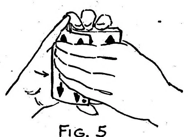 An illustration from The triple climax, 1921, leaf 6