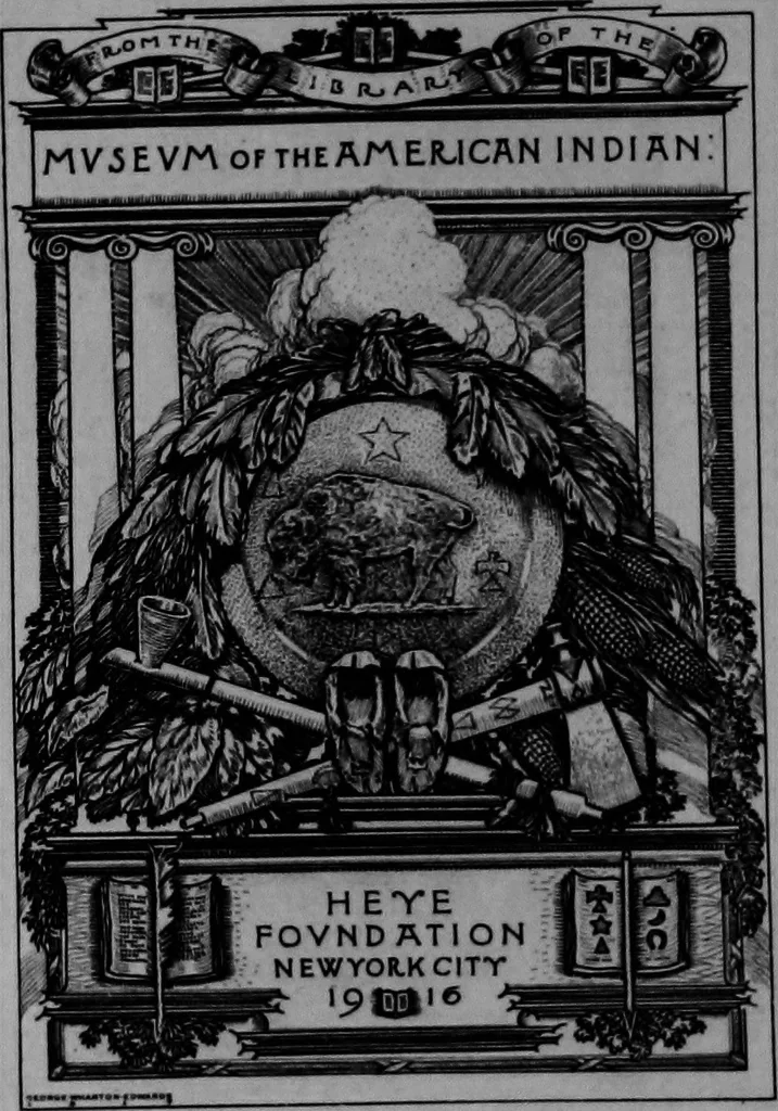 An illustration from The Arapaho, 1902, leaf 1