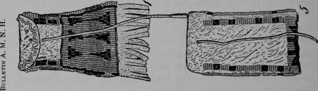 An illustration from The Arapaho, 1902, leaf 101