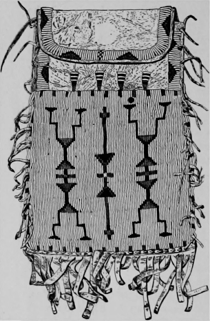 An illustration from The Arapaho, 1902, leaf 103