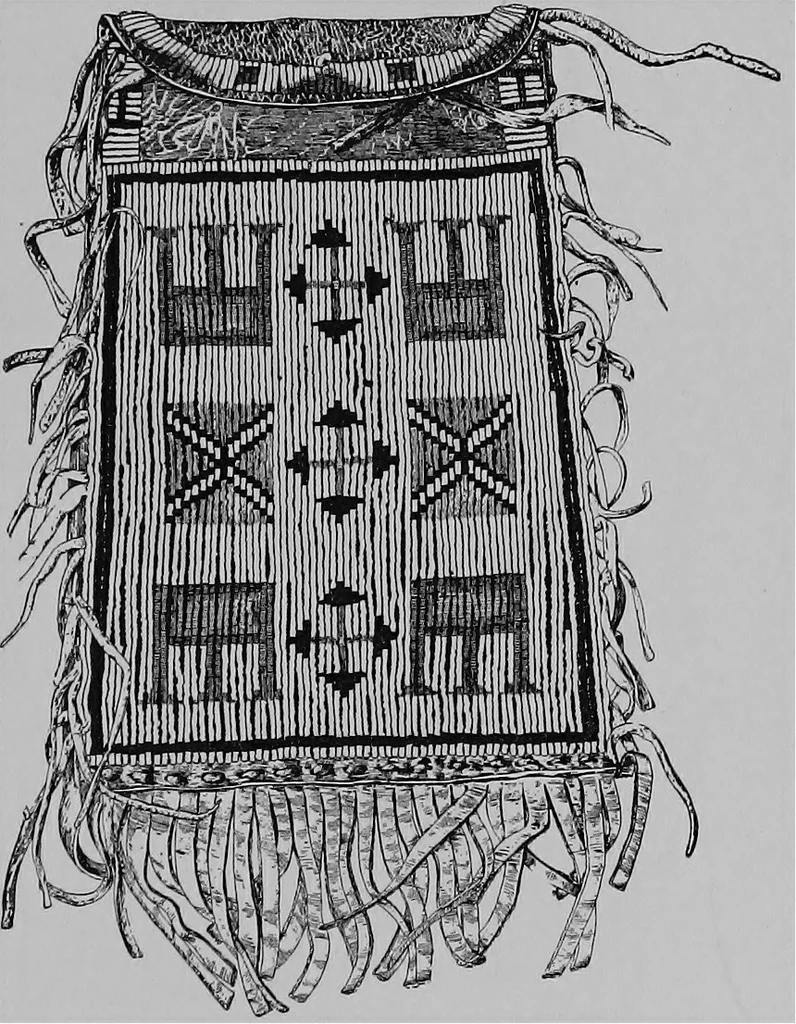 An illustration from The Arapaho, 1902, leaf 104