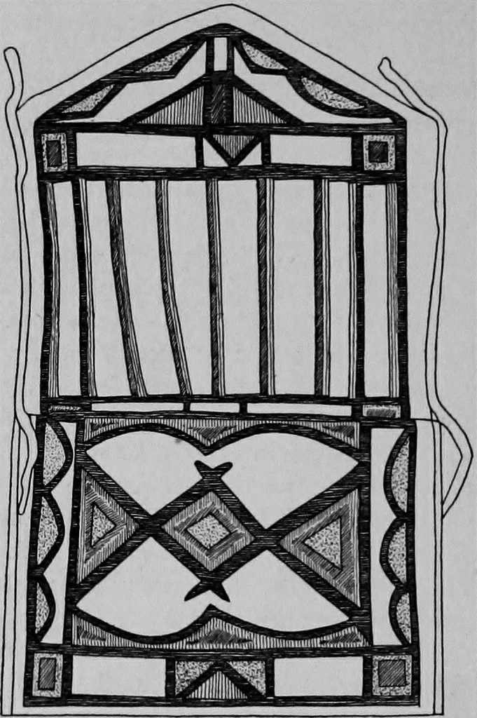 An illustration from The Arapaho, 1902, leaf 133
