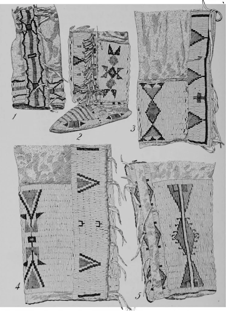 An illustration from The Arapaho, 1902, leaf 57