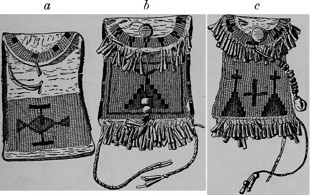 An illustration from The Arapaho, 1902, leaf 98