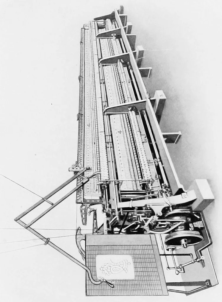 An illustration from Swiss embroidery and lace industry, 1908, leaf 12
