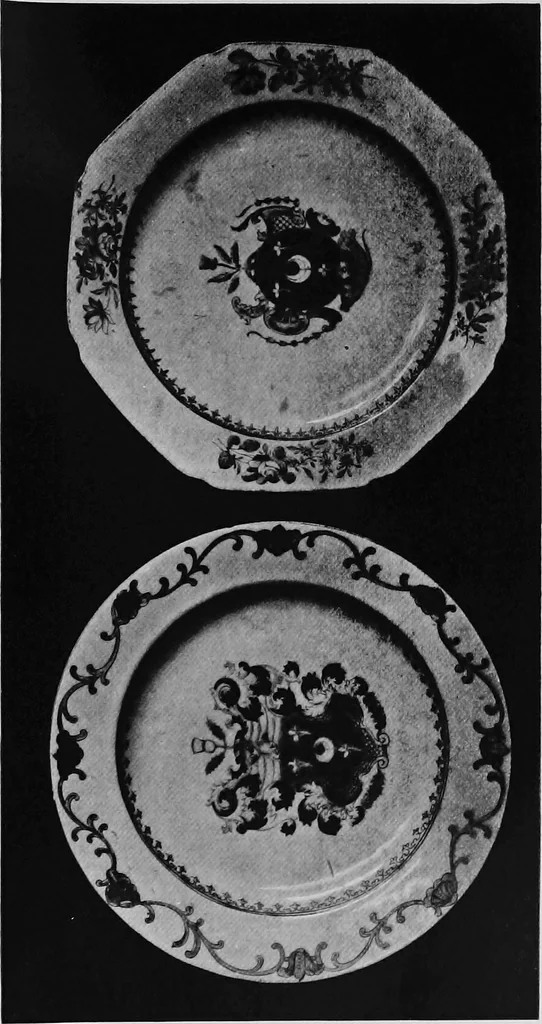An illustration from Porcelain, its nature, art and manufacture, 1906, leaf 154