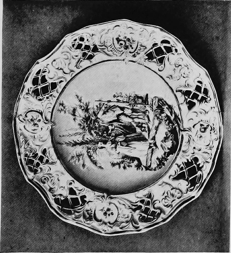 An illustration from Porcelain, its nature, art and manufacture, 1906, leaf 234