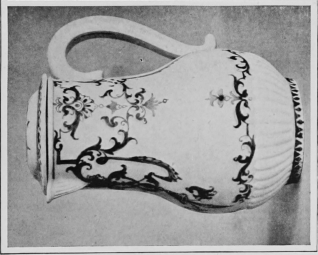 An illustration from Porcelain, its nature, art and manufacture, 1906, leaf 244
