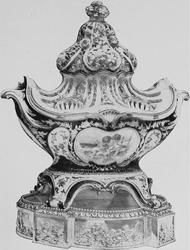 An illustration from Porcelain, its nature, art and manufacture, 1906, leaf 256