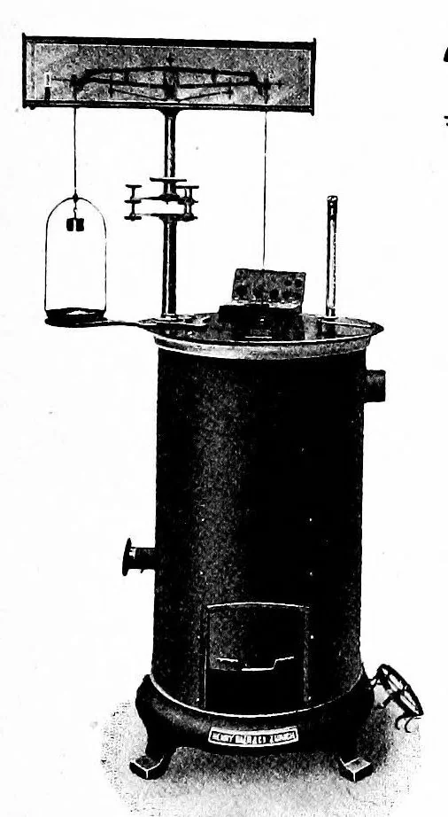 An illustration from Textile calculations : a complete guide to all calculations relating to the construction of all kinds of yarns and fabrics, the analysis of cloth, etc., 1912, leaf 154