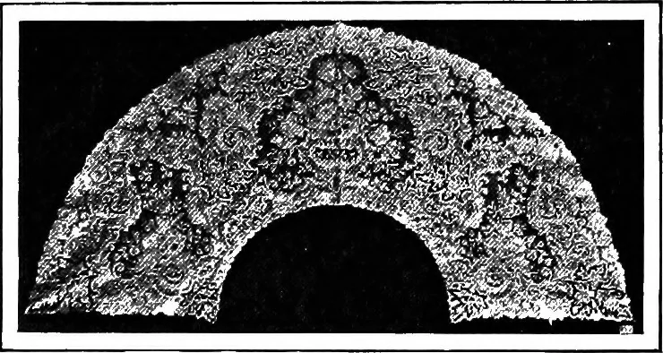 An illustration from Lace and lace making, 1917, leaf 10