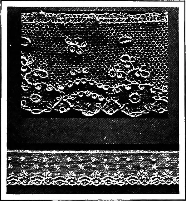 An illustration from Lace and lace making, 1917, leaf 12