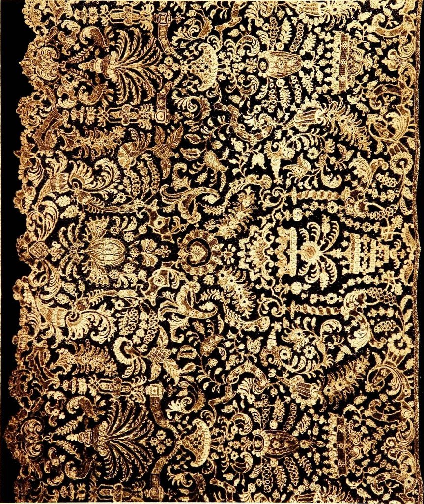 An illustration from Lace and lace making, 1917, leaf 16