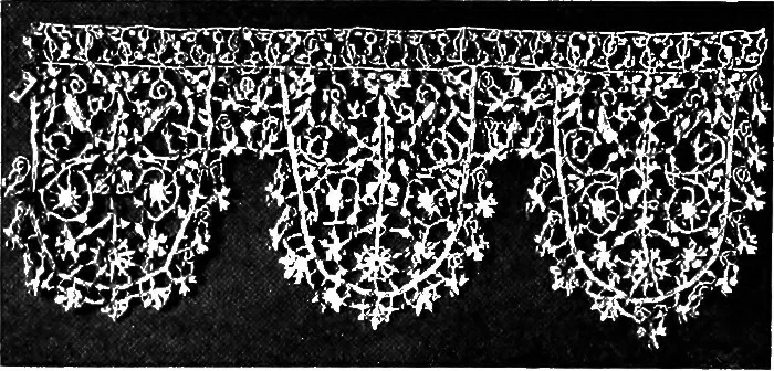 An illustration from Lace and lace making, 1917, leaf 3