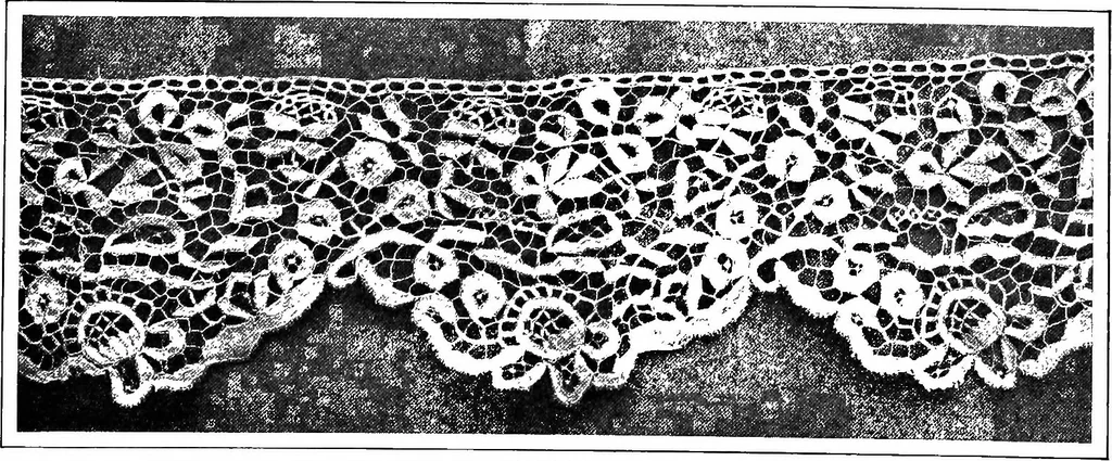An illustration from Lace and lace making, 1917, leaf 4