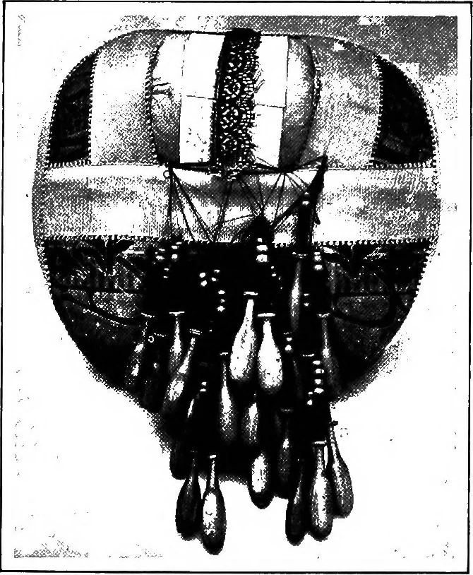 An illustration from Lace and lace making, 1917, leaf 7