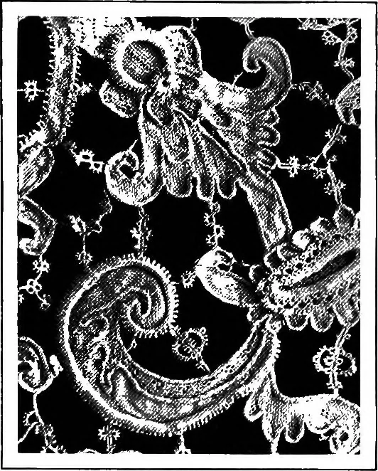 An illustration from Lace and lace making, 1917, leaf 8