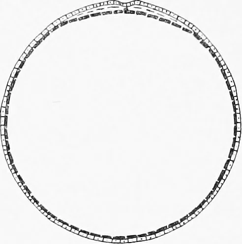 An illustration from Stöhr's histology, arranged upon an embryological basis, 1906, leaf 34