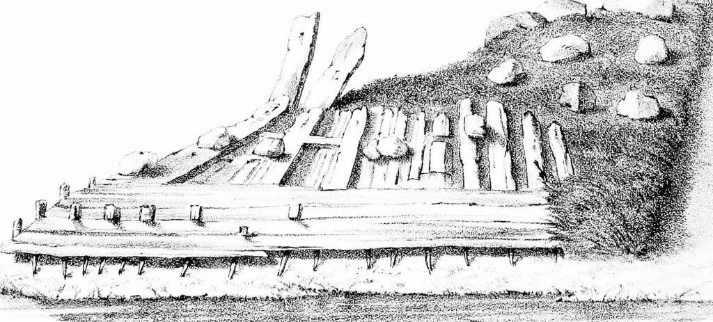 An illustration from Archæological and historical collections relating to Ayrshire & Galloway, 1878, leaf 151