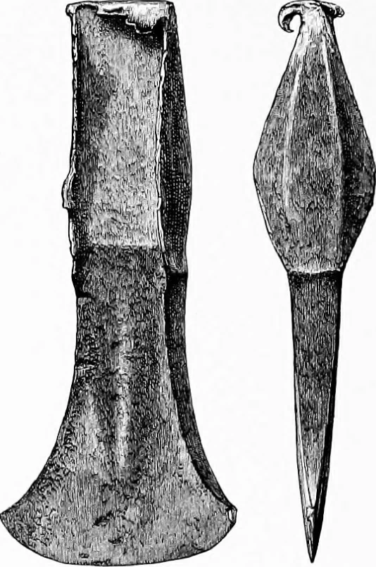 An illustration from Archæological and historical collections relating to Ayrshire & Galloway, 1878, leaf 91