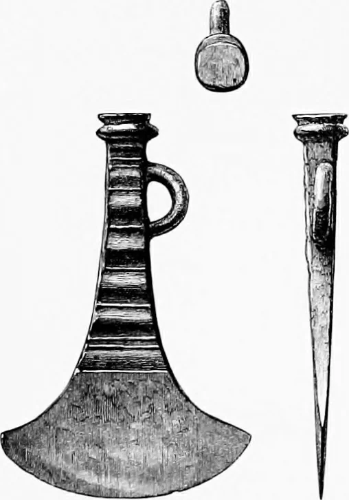 An illustration from Archæological and historical collections relating to Ayrshire & Galloway, 1878, leaf 92