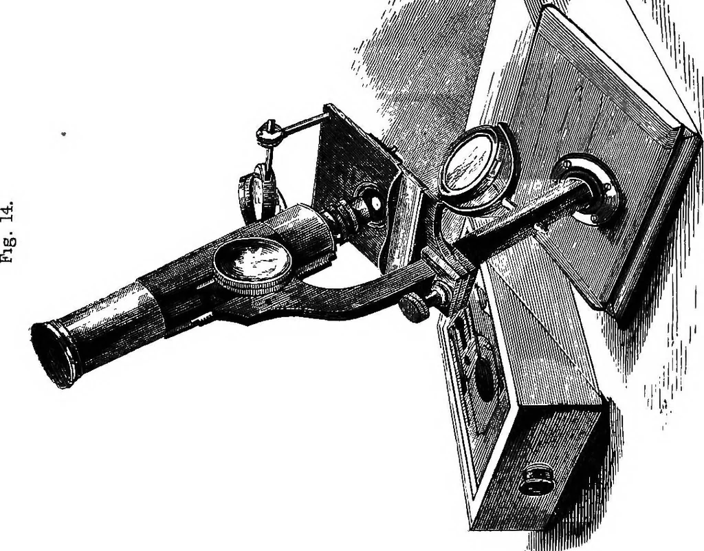 An illustration from How to work with the microscope, 1865, leaf 50