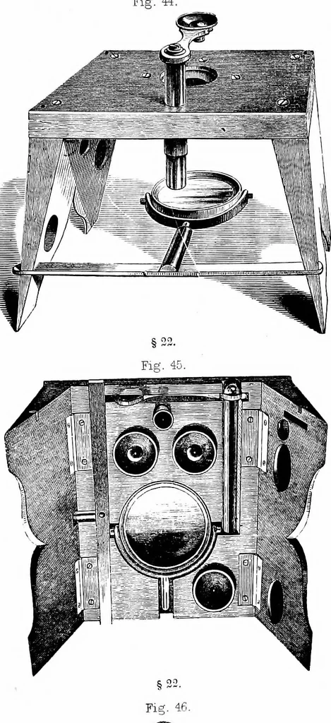 An illustration from How to work with the microscope, 1865, leaf 68