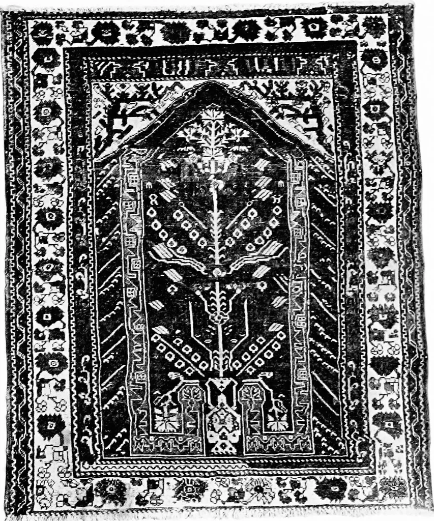 An illustration from The Tiffany studios collection of notable antique oriental rugs, 1906, leaf 108
