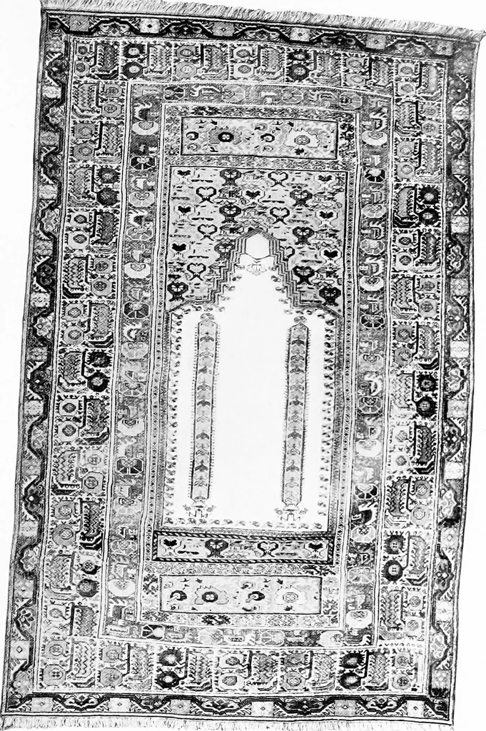 An illustration from The Tiffany studios collection of notable antique oriental rugs, 1906, leaf 116