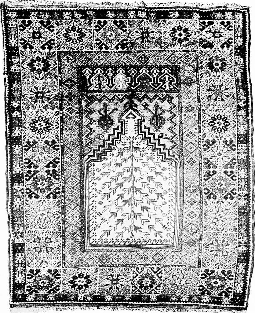 An illustration from The Tiffany studios collection of notable antique oriental rugs, 1906, leaf 124