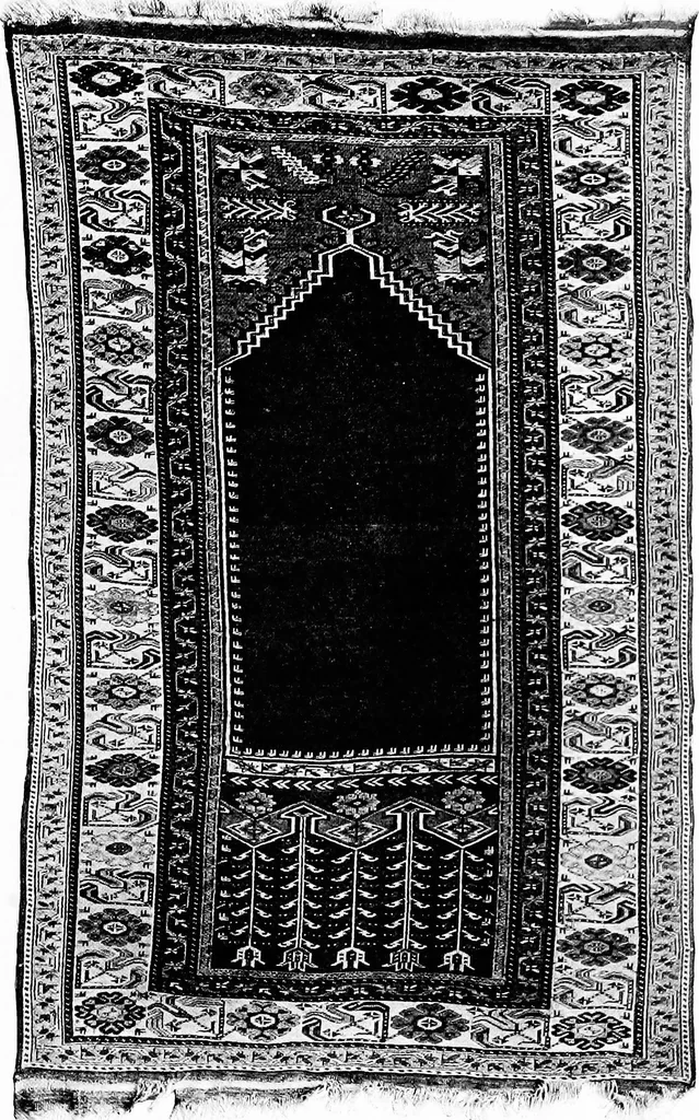 An illustration from The Tiffany studios collection of notable antique oriental rugs, 1906, leaf 128