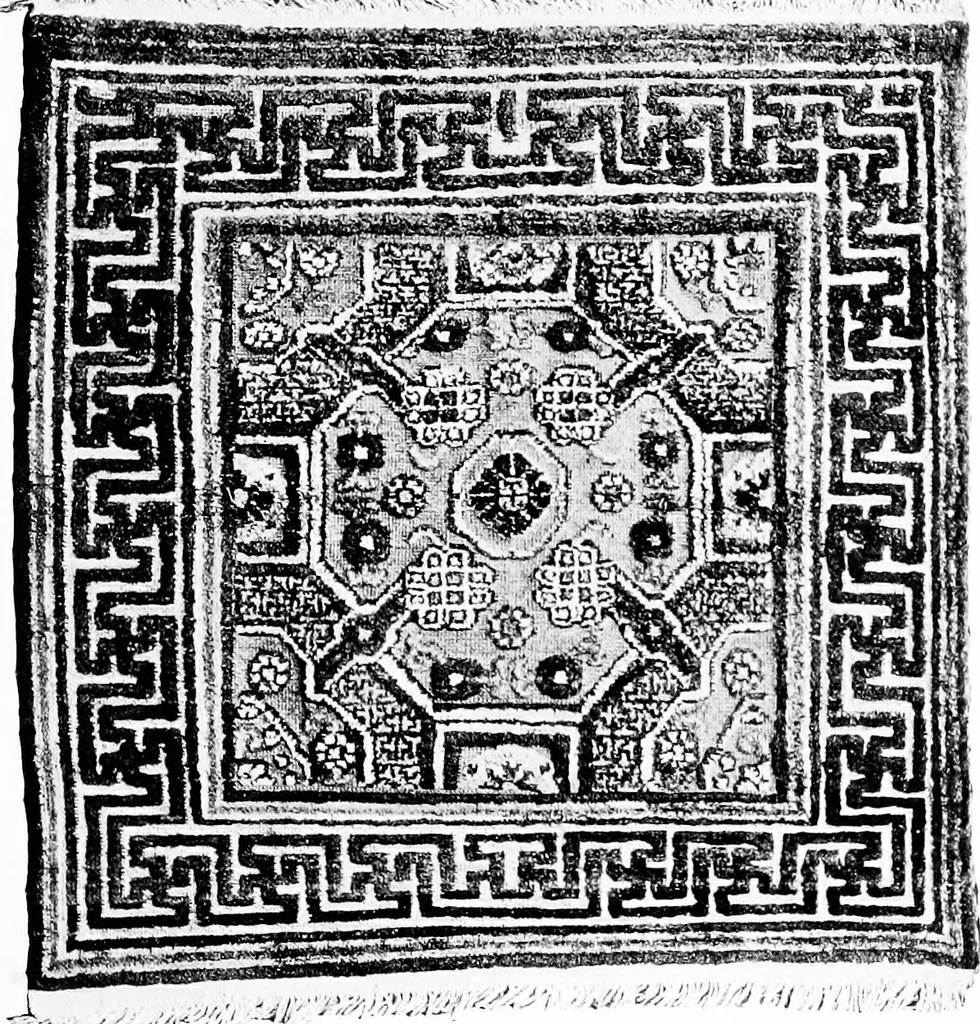 An illustration from The Tiffany studios collection of notable antique oriental rugs, 1906, leaf 150