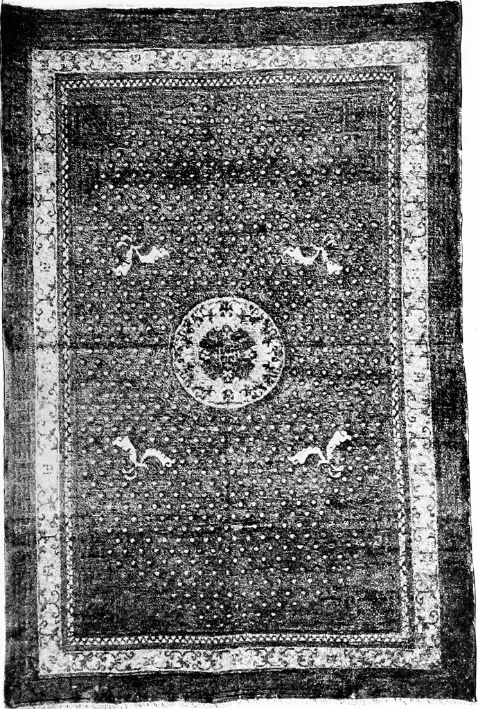 An illustration from The Tiffany studios collection of notable antique oriental rugs, 1906, leaf 168