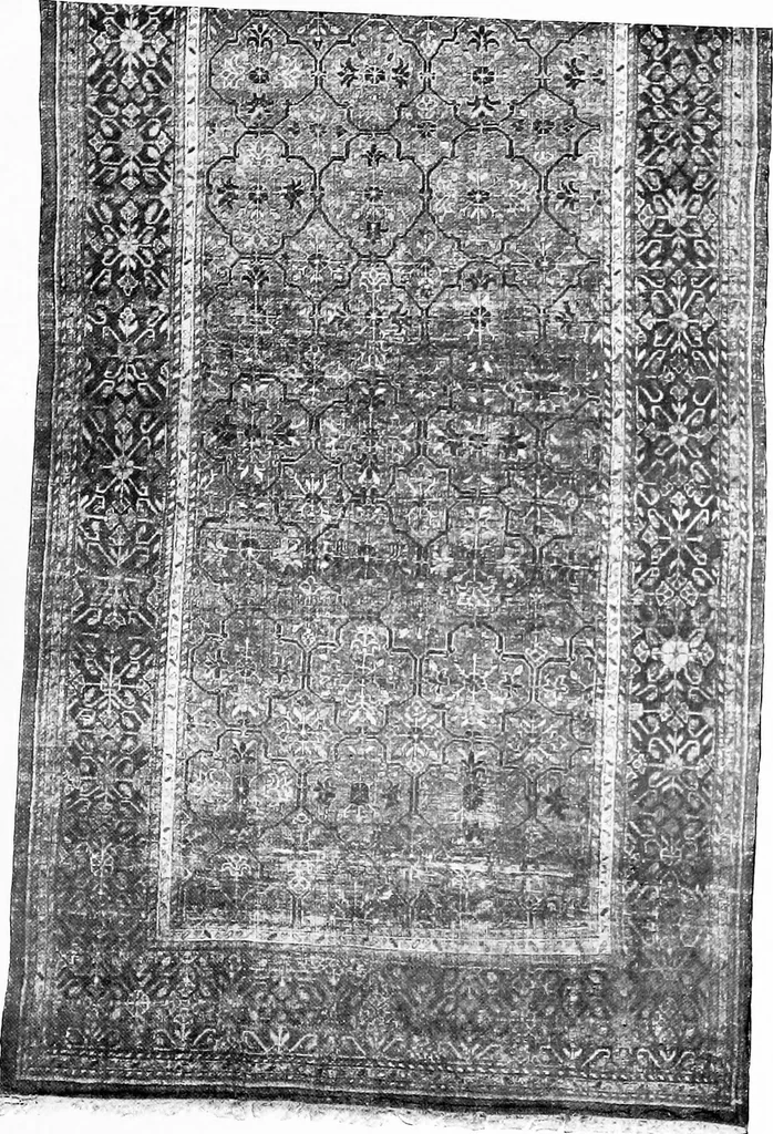 An illustration from The Tiffany studios collection of notable antique oriental rugs, 1906, leaf 180
