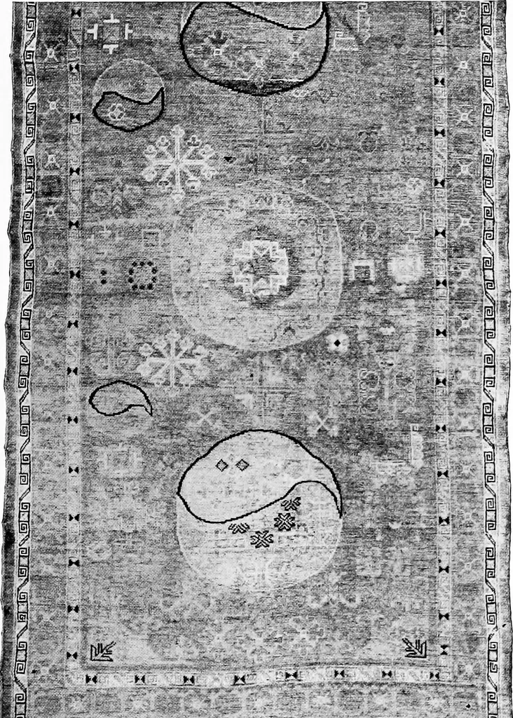 An illustration from The Tiffany studios collection of notable antique oriental rugs, 1906, leaf 184
