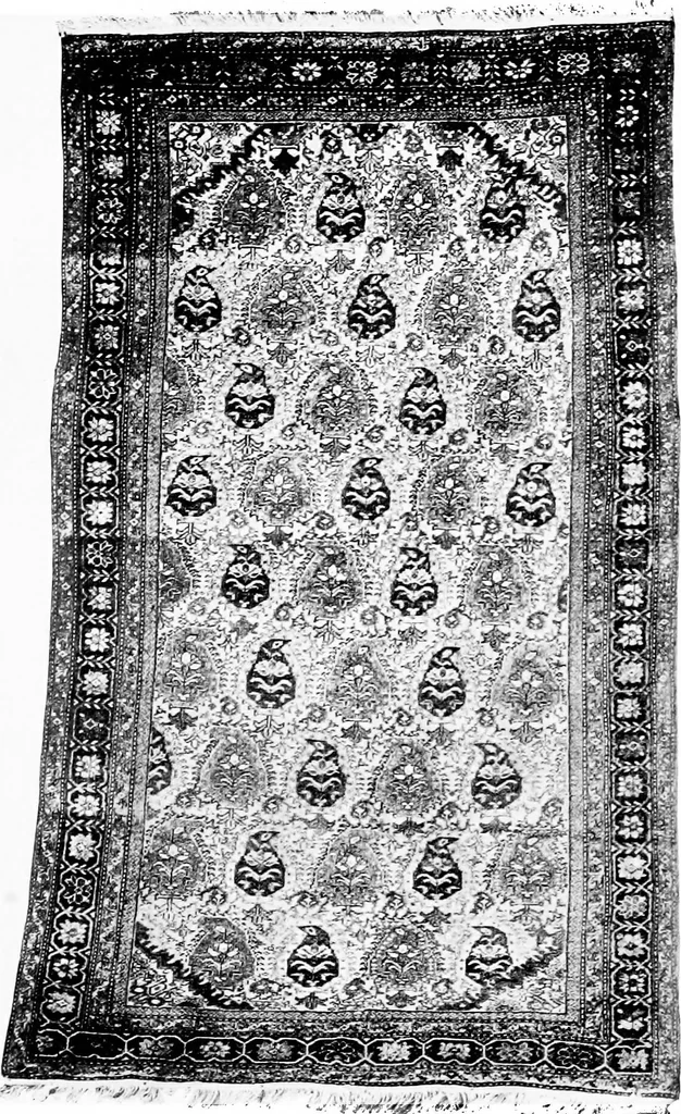 An illustration from The Tiffany studios collection of notable antique oriental rugs, 1906, leaf 38