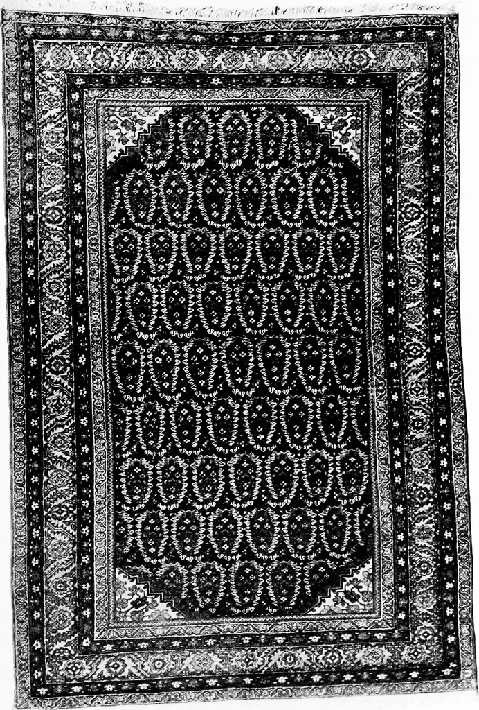 An illustration from The Tiffany studios collection of notable antique oriental rugs, 1906, leaf 50
