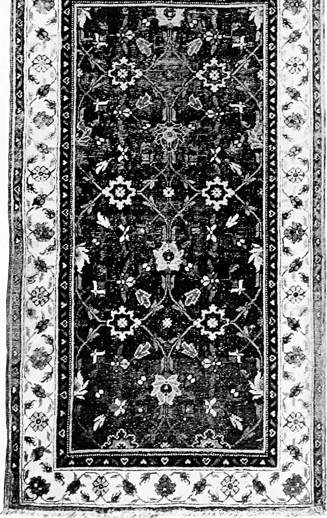 An illustration from The Tiffany studios collection of notable antique oriental rugs, 1906, leaf 56