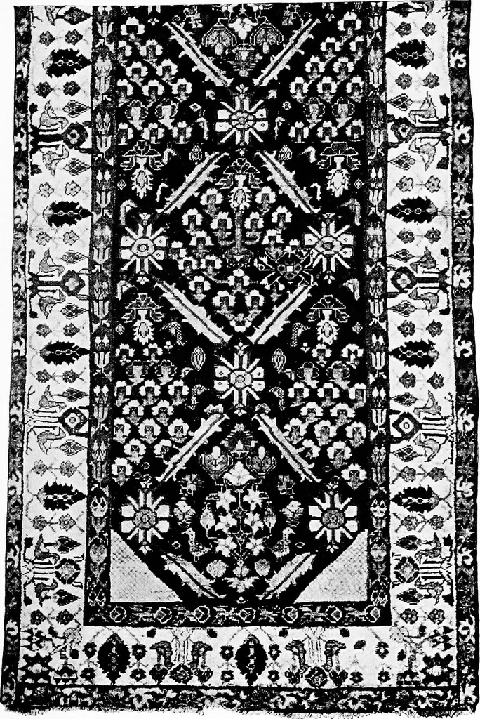 An illustration from The Tiffany studios collection of notable antique oriental rugs, 1906, leaf 70