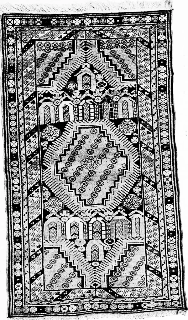 An illustration from The Tiffany studios collection of notable antique oriental rugs, 1906, leaf 78